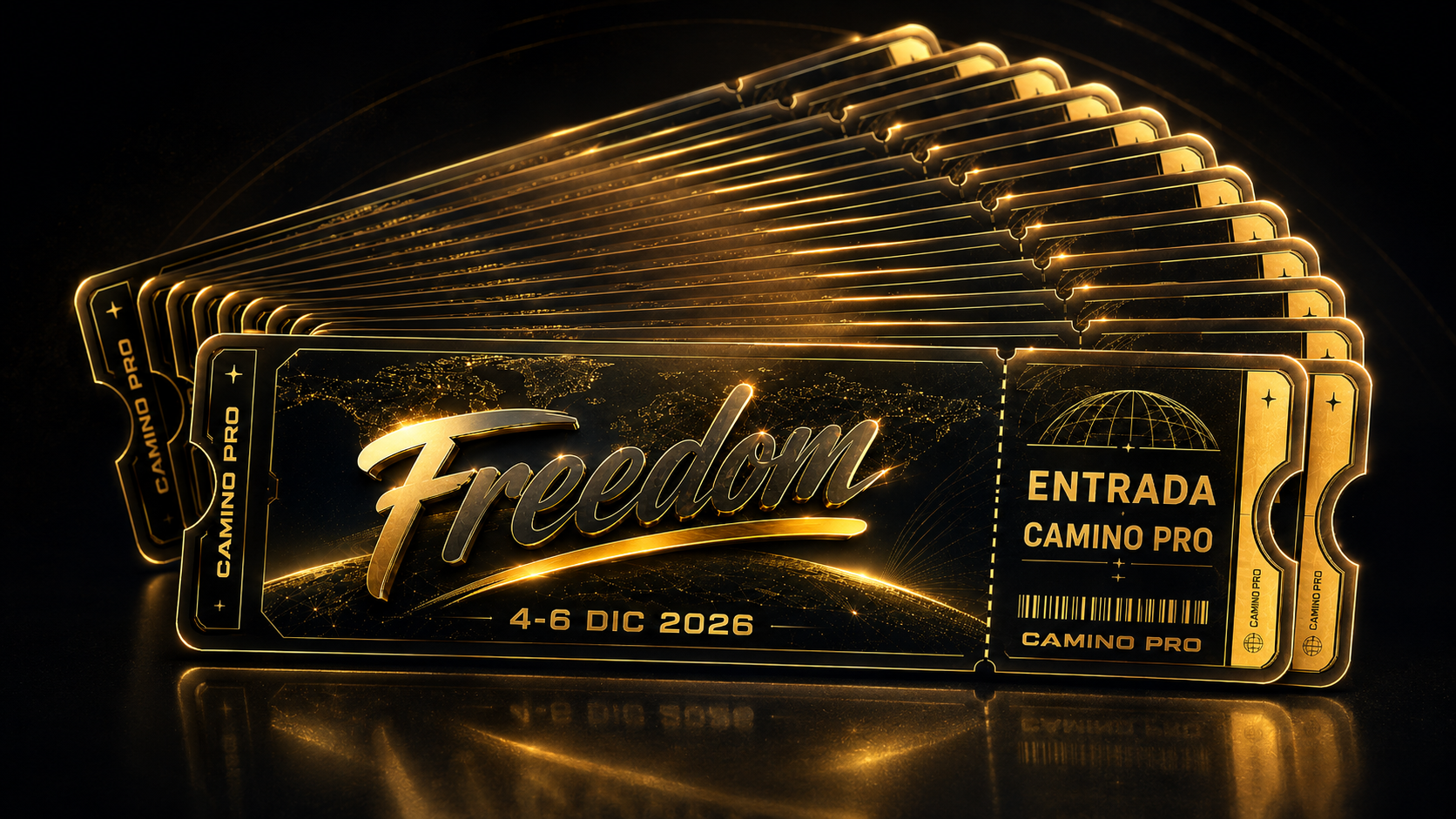 Entradas oficiales Freedom 2026 Camino Pro, 4-6 dic 2026